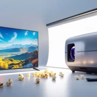پروژکتور بخریم یا تلویزیون؟ مزایا و معایب کلیدی پروژکتور,تلویزیون